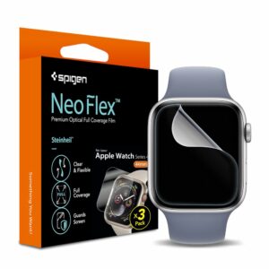 3X OCHRANNÁ FOLIE SPIGEN NEO FLEX 3-PACK APPLE WATCH 40 / 41 MM CLEAR
