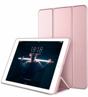 POUZDRO NA IPAD 9.7 5 / 6 / 2017-2018 TECH-PROTECT SMARTCASE RŮŽOVĚ ZLATÝ