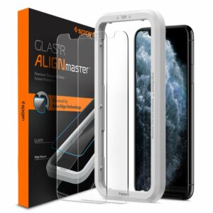 TVRZENÉ SKLO  SPIGEN ALM GLAS.TR SLIM 2-PACK IPHONE 11