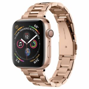 ŘEMÍNEK SPIGEN MODERN FIT BAND APPLE WATCH 6 / 7 / 8 / 9 / 10 / SE (40 / 41 / 42 MM) ROSE GOLD