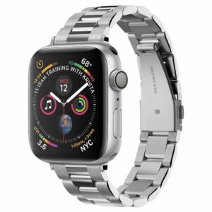ŘEMÍNEK SPIGEN MODERN FIT BAND APPLE WATCH 6 / 7 / 8 / 9 / 10 / SE (40 / 41 / 42 MM) SILVER