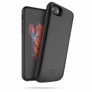 KRYT / POUZDRO AIR CASE  BATTERY PACK  3200MAH IPHONE 6/6S/7/8/SE 2020 / SE 2022 ČERNÝ