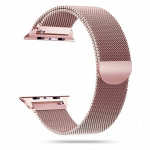 ŘEMÍNEK DOOP MILANESEBAND APPLE WATCH 6 / 7 / 8 / 9 / 10 / SE / ULTRA 1 / 2 (44 / 45 / 46 / 49 MM) ROSE GOLD