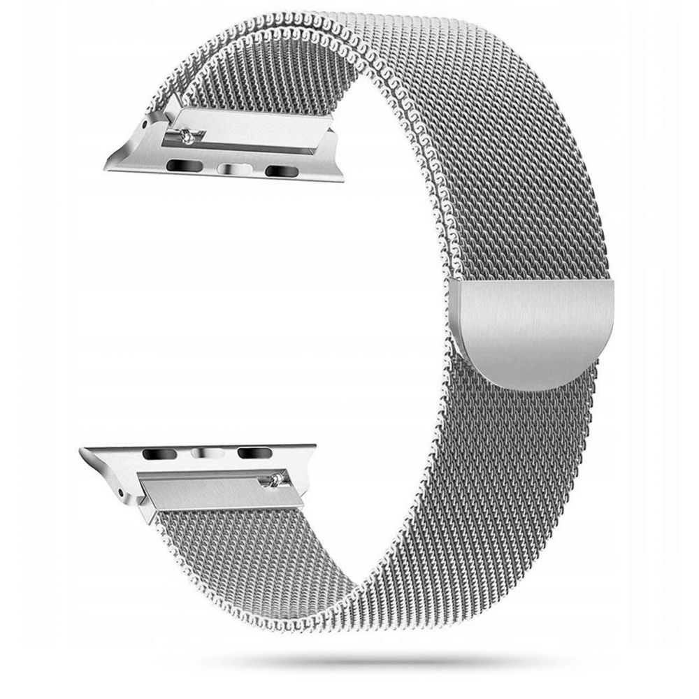 Reminek Air Band Milaneseloop Ocelovy Nerezovy Apple Watch 1 2 3 4 5 6 Se 42 44mm Sedy Doopshop Cz