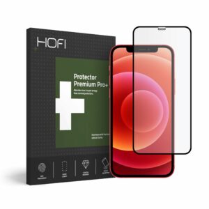 TVRZENÉ SKLO HOFI FULL PRO+ IPHONE 12 MINI ČERNÝ