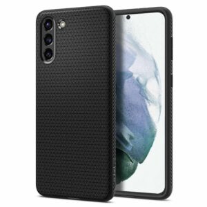 KRYT SPIGEN LIQUID AIR GALAXY S21 MATNÁ ČERNÁ