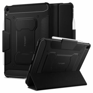 POUZDRO NA IPAD AIR 10.9” 4 / 5 / 2020-2022 / 11” 6 / 7 / 8 / 2024-2026 SPIGEN RUGGED ARMOR ”PRO” IPAD AIR ČERNÝ
