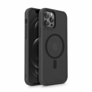 KRYT NA IPHONE 12/12 PRO MAGSAFE HEYCASE MATTE ČERNÝ