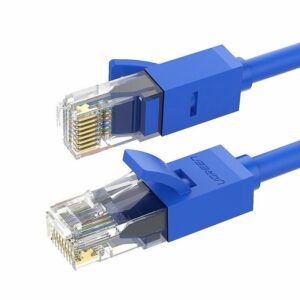 SÍŤOVÝ KABEL UGREEN Ethernet RJ45, kulatý, Cat.6, UTP, 1 m (modrý)
