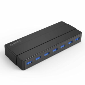 ADAPTÉR HUB 7v1 ORICO USB 3.0 + USB 3.0 KABEL 1 m