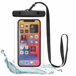 VODĚODOLNÉ POUZDRO  TECH-PROTECT UNIVERSAL WATERPROOF CASE BLACK/CLEAR