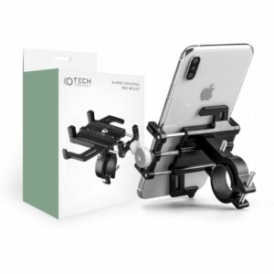 DRŽÁK MOBILNÍHO TELEFONU NA KOLO TECH-PROTECT V1 UNIVERSAL BIKE MOUNT BLACK
