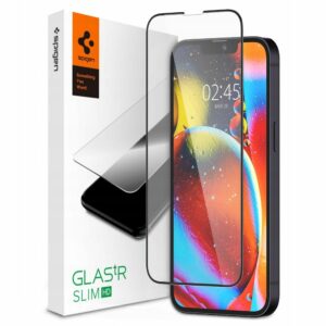 TVRZENÉ SKLO SPIGEN GLASS FC IPHONE 13 PRO MAX BLACK