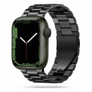ŘEMÍNEK DOOP STAINLESS APPLE WATCH 6 / 7 / 8 / 9 / 10 / SE / ULTRA 1 / 2 (44 / 45 / 46 / 49 MM) BLACK