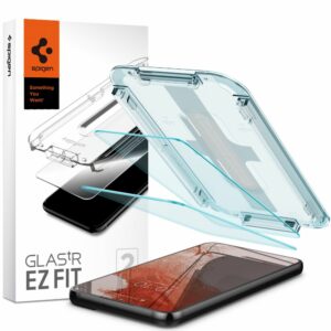 TVRZENÉ SKLO  SPIGEN GLAS.TR ”EZ FIT” 2-PACK GALAXY S22