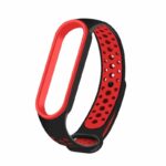 ŘEMÍNEK DOTS XIAOMI BAND 5 / 6 / 6 NFC BLACK/RED