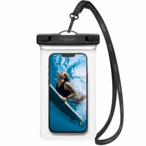 VODĚODOLNÉ POUZDRO  SPIGEN A601 UNIVERSAL WATERPROOF CASE CRYSTAL CLEAR