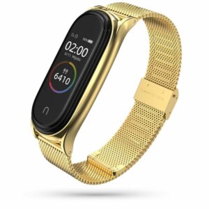ŘEMÍNEK NA XIAOMI MI SMART BAND 7 DOOP MILANESE LOOP GOLD