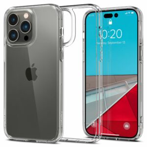 KRYT SPIGEN ULTRA HYBRID IPHONE 14 PRO CRYSTAL CLEAR