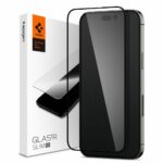 TVRZENÉ SKLO  SPIGEN GLASS FC IPHONE 14 PRO BLACK