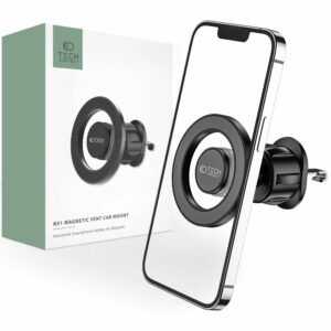 DRŽÁK  MOBILU DO AUTA TECH-PROTECT N51 MAGNETIC MAGSAFE VENT CAR MOUNT BLACK
