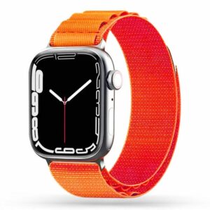 ŘEMÍNEK DOOP ALPINE EVEREST APPLE WATCH 6 / 7 / 8 / 9 / 10 / SE / ULTRA 1 / 2 (44 / 45 / 46 / 49 MM) ORANGE