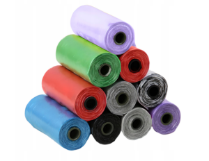 10x role sáčků na psí exkrementy