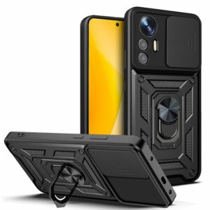 KRYT NA XIAOMI 12 LITE HEYCASE CAMSHIELD PRO ČERNÝ
