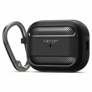POUZDRO POUZDRO SPIGEN RUGGED ARMOR APPLE AIRPODS PRO 1 / 2 MATTE BLACK