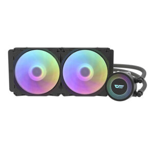 Darkflash DA240 LED PC Water Cooling 2x 120x120 (Black)