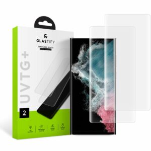 TVRZENÉ SKLO  GLASTIFY UVTG+ 2-PACK GALAXY S23 ULTRA CLEAR