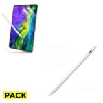 PACK OCHRANNÁ FOLIE ESR PAPER LIKE FILM IPAD AIR 10.9 4 / 5 / 2020-2022 / PRO 11 2 / 3 / 4 / 2020-2022 + DOOP DIGITAL STYLUS PEN BÍLÝ