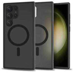 KRYT NA GALAXY S23 ULTRA HEYCASE MAGSAFE MATTE ČERNÝ