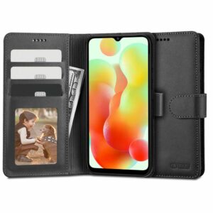 KNÍŽKOVÝ KRYT TECH-PROTECT WALLET XIAOMI REDMI 12C BLACK