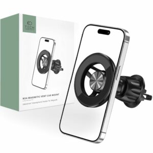 DRŽÁK / NABÍJEČKA DO AUTA  TECH-PROTECT N54 MAGNETIC MAGSAFE VENT CAR MOUNT BLACK