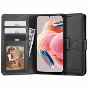 KNÍŽKOVÝ KRYT  TECH-PROTECT WALLET XIAOMI REDMI NOTE 12 4G / LTE BLACK