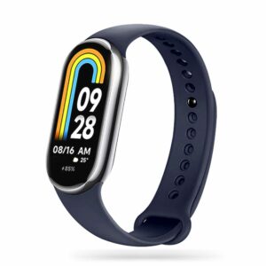 SILIKONOVÝ ŘEMÍNEK NA XIAOMI MI BAND 8 / 9 / NFC HEYBAND ICON NÁMOŘNICKÝ