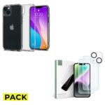 SUPREME PACK TVRZENÉ SKLO TECH-PROTECT SUPREME SET IPHONE 14 PLUS CLEAR + KRYT SPIGEN ULTRA HYBRID IPHONE 14 PLUS FROST CLEAR