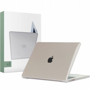 OBAL NA MACBOOK AIR 15 M2-M5 2023-2026 TECH-PROTECT SMARTSHELL CRYSTAL CLEAR