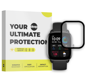 TVRZENÉ SKLO DOOP HYBRID GLASS AMAZFIT GTS 4 MINI BLACK