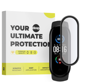 TVRZENÉ SKLO NA XIAOMI MI BAND 5 DOOP HYBRID GLASS CLEAR