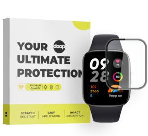TVRZENÉ SKLO DOOP HYBRID GLASS XIAOMI REDMI WATCH 3 BLACK