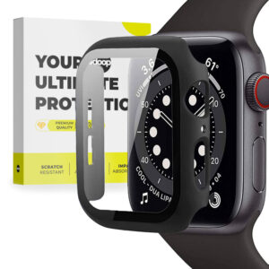 360° OCHRANNÉ POUZDRO NA APPLE WATCH 40 MM DOOP DEFENSE 360GUARD BLACK