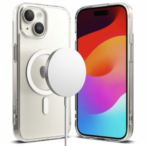KRYT RINGKE FUSION MAGNETIC MAGSAFE IPHONE 15 PLUS MATTE CLEAR