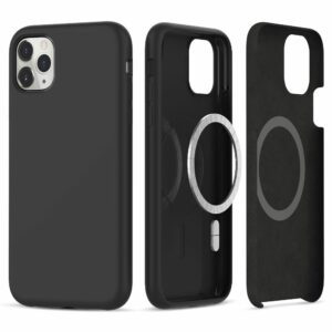 KRYT TECH-PROTECT SILICONE MAGSAFE IPHONE 11 PRO BLACK