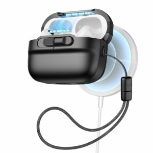 POUZDRO POUZDRO ESR PULSE HALOLOCK MAGSAFE APPLE AIRPODS PRO 1 / 2 BLACK