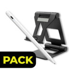 PACK DOOP DIGITAL STYLUS + STOJAN NA TABLET BLACK