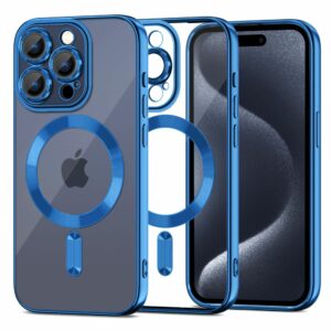KRYT TECH-PROTECT MAGSHINE MAGSAFE IPHONE 15 PRO MAX NAVY
