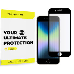 TVRZENÉ SKLO DOOP GLASS IPHONE 7 / 8 / SE 2020 / 2022 BLACK