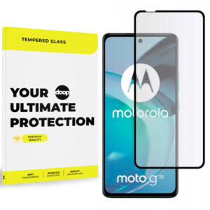TVRZENÉ SKLO DOOP GLASS MOTOROLA MOTO G72 BLACK